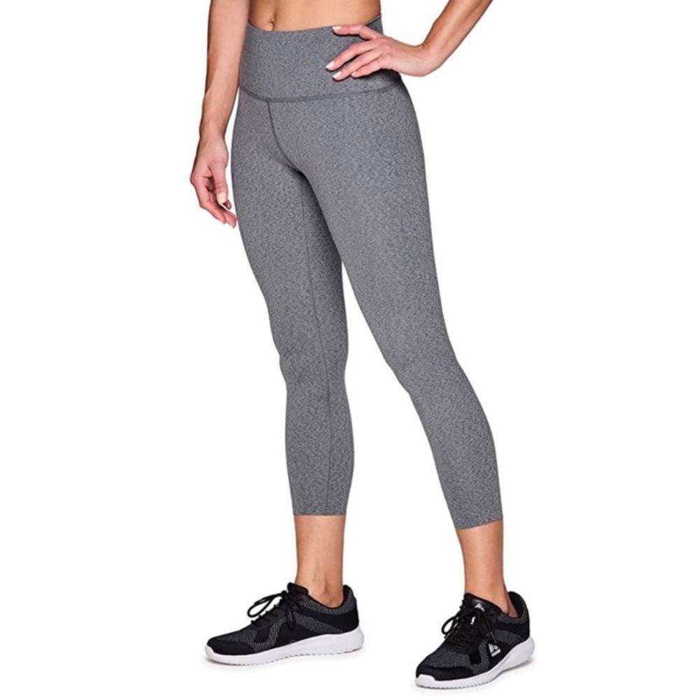 RBX Heather Gray Cropped Leggings